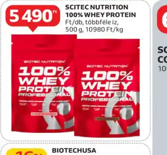 Auchan Scitec Nutrition 100% Whey Protein ajánlat