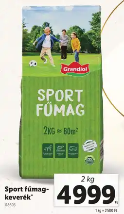 Lidl Sport fűmag-keverék ajánlat