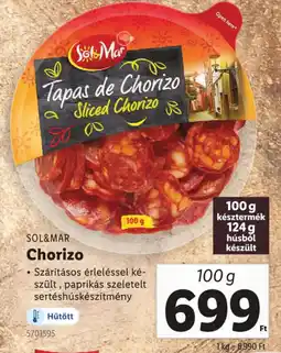 Lidl SOL&MAR Chorizo ajánlat