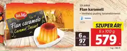 Lidl SOL&MAR Flan karamell ajánlat