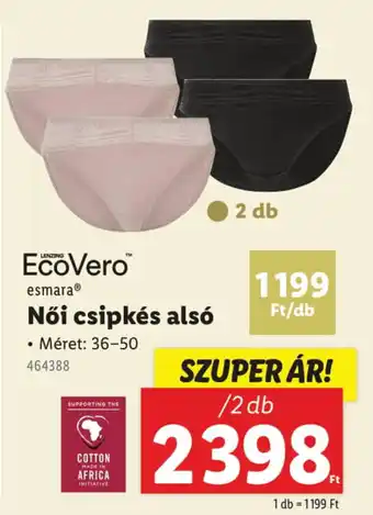 Lidl Esmara Női csipkés alsó ajánlat