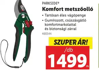 Lidl PARKSIDE Komfort metszőolló ajánlat