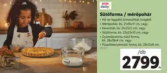 Lidl PYREX daily Sütőforma / mérőpohár ajánlat