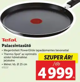 Lidl Tefal Palacsintasütő ajánlat