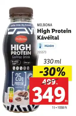 Lidl Milbona High Protein Kávéital ajánlat