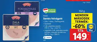 Lidl PIKOK Sertés felvágott ajánlat