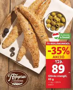 Lidl Olívás stangli ajánlat