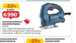 Auchan Auchan Kedvenc Dekopírfűrész ajánlat