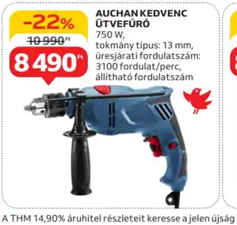 Auchan Auchan Kedvenc Ütvefúr ajánlat