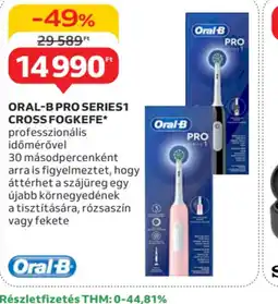 Auchan Oral-B Pro Series 1 Cross Fogkefe ajánlat