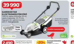 Auchan Gardenstar Elektromos Fűnyír ajánlat