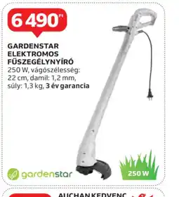 Auchan Gardenstar Elektromos Fűszegélynyír ajánlat