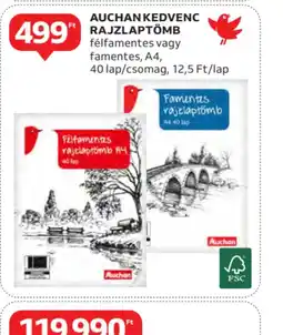 Auchan Auchan Kedvenc Rajzlaptömb ajánlat