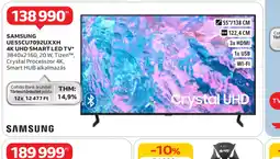 Auchan Samsung UE55CU7092UXXH 4K UHD Smart LED TV ajánlat