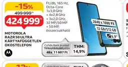 Auchan Motorola Razr 50 Ultra ajánlat