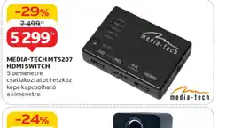 Auchan Media-Tech MTS207 HDMI Switch ajánlat