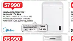 Auchan Midea MDRC152FFEE01 Fagyasztláda ajánlat