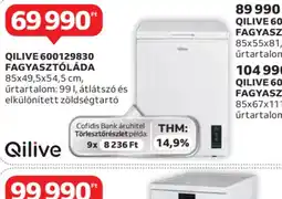 Auchan Qilive 600129830 Fagyasztláda ajánlat