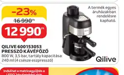 Auchan Qilive 600153053 Pressz Kávéfőző ajánlat