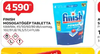 Auchan Finish Mosogatgép Tabletta ajánlat