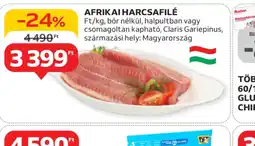 Auchan Afrikai harcsafilé ajánlat