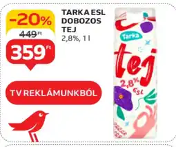 Auchan Tarka ESL dobozos tej ajánlat