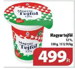 Coop Magyar tejföl ajánlat