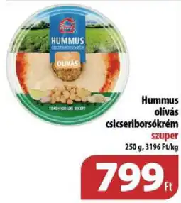 Coop Hummus olívás csicseriborsókrém ajánlat