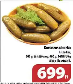 Coop Kovászos uborka ajánlat