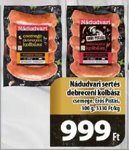 Coop Nádudvari sertés debreceni kolbász ajánlat