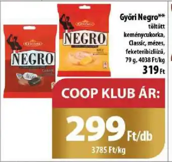 Coop Győri Negro ajánlat