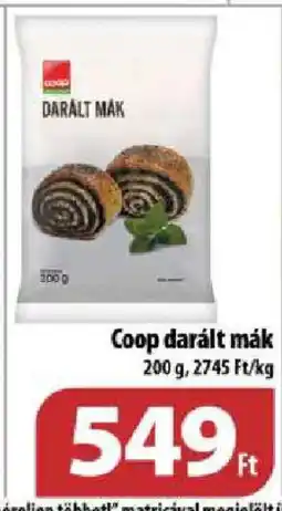 Coop Coop darált mák ajánlat