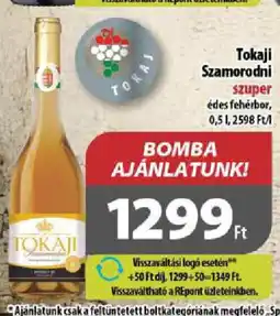 Coop Tokaji Szamorodni ajánlat