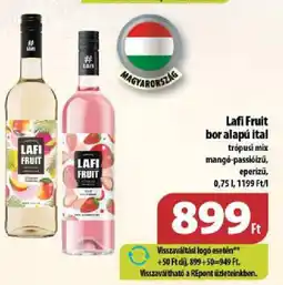 Coop Lafi Fruit bor alapú ital ajánlat