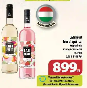 Coop Lafi Fruit bor alapú ital ajánlat