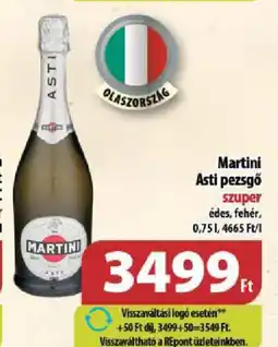 Coop Martini asti pezsgő ajánlat