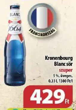 Coop Kronenbourg Blanc sör ajánlat