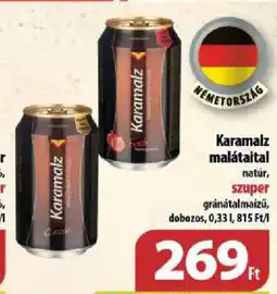 Coop Karamalz malátaital ajánlat