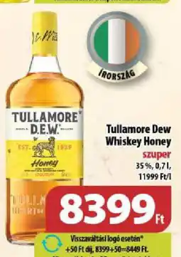 Coop Tullamore Dew Whiskey Honey ajánlat