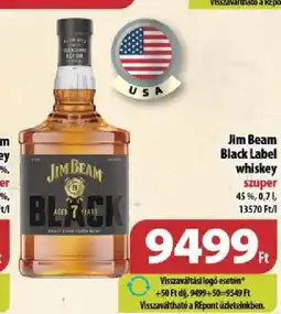 Coop Jim Beam Black Label whiskey ajánlat