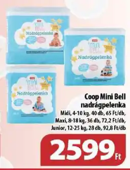 Coop Coop Mini Bell nadrágpelenka ajánlat