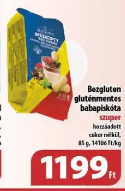 Coop Bezgluten gluténmentes babapiskóta ajánlat