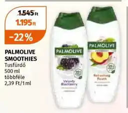 Müller Palmolive smoothies ajánlat