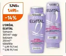 Müller L'oréal elvital ajánlat