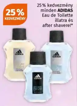 Müller Minden ADIDAS Eau de Toilette illatra és after shavere! ajánlat