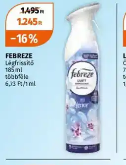 Müller Febreze Légfrissítő ajánlat