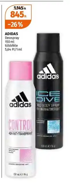 Müller Adidas Deospray ajánlat