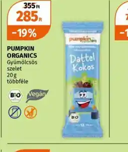 Müller Pumpkin Organics Gyümölcsös szelet ajánlat