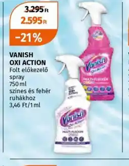 Müller Vanish Oxi Action Folt Előkészítő Spray ajánlat