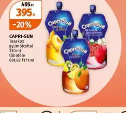 Müller Capri-Sun Tasakos Gyümölcsital ajánlat